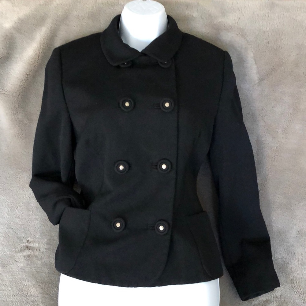 GIANNI VERSACE COUTURE Italian Wool Jacket with Medusa Buttons